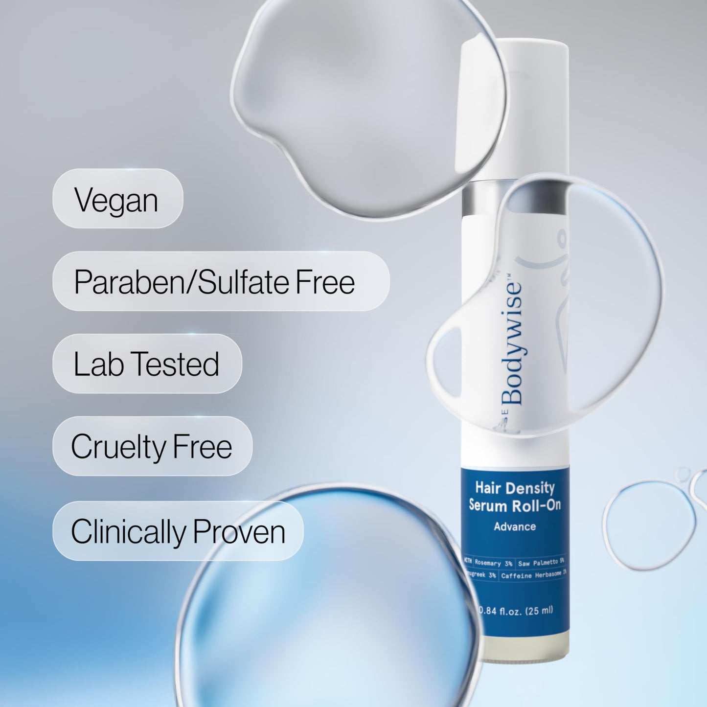 Be Bodywise Advanced Hair Density Roll-On Serum